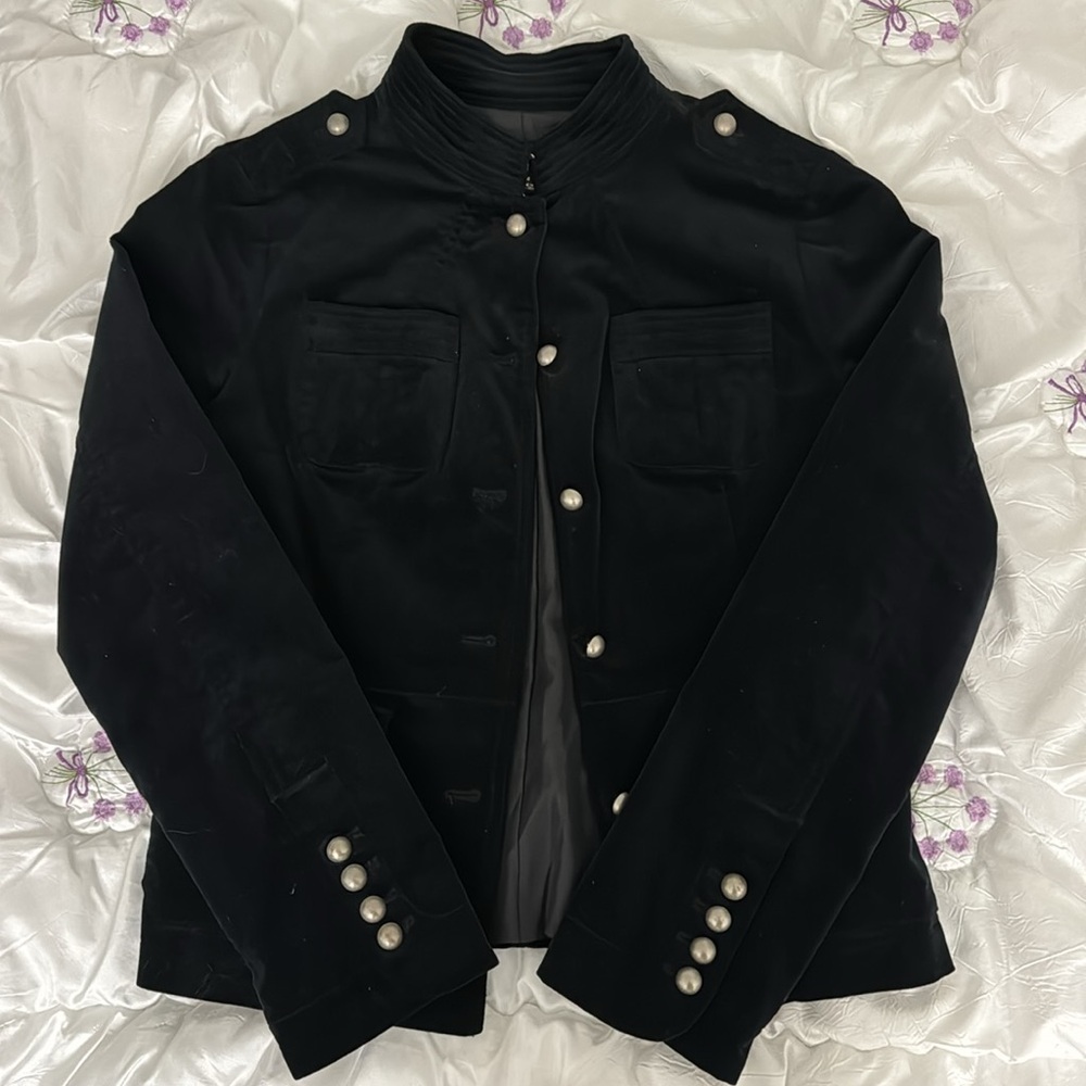 Mossimo black carraway suede-like jacket